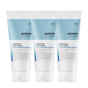 메디팜 그린플러스 바디로션 바디워시 200ml 3개/3중히알루론+온가족 바디제품
