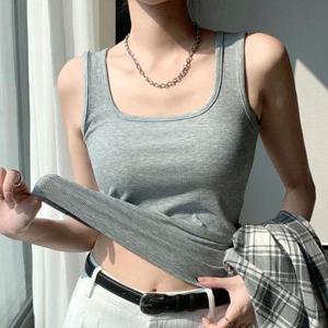 [오노마] ONM 여성 골지 이너나시티 3종 스퀘어넥 스판 민소매 탑