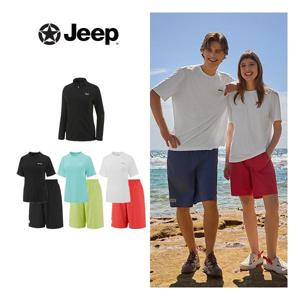 [지프] JEEP 25SS 여성 썸머 멀티셋업 3종 (집업 냉감 자켓+냉감 티셔츠+팬츠)