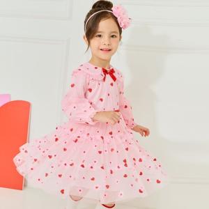 PK 꽃 하트샤 원피스 Q44DAO060