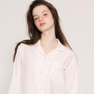 스트라이프 긴팔 파자마 EBPPFA411C