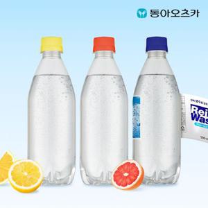 [본사직영] 라인바싸 탄산수 500ml PET 3종 택 2박스 (총40입) (플레인,레몬,자몽)