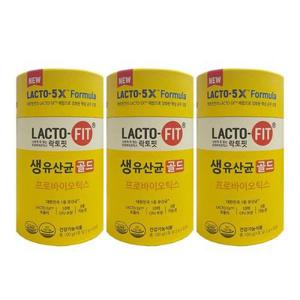 락토핏 생유산균 골드 5X 2g x 50포  3통 HISM
