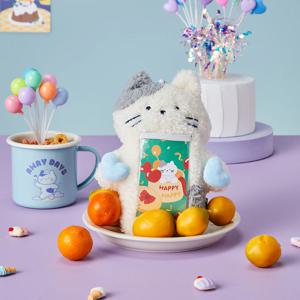 밀크캣 포토카드인형 키링