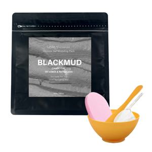 리네추럴 저자극 피지 모공관리 노폐물제거 유수분밸런스 블랙머드 모델링팩 400g+팩도구3종