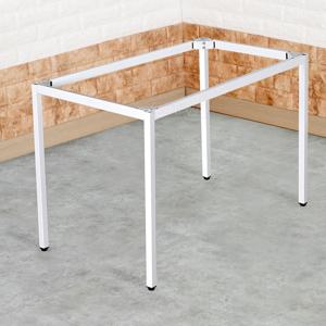 TW7550 화이트컬러 W750 x D500 리폼용 DIY 책상다리 /철재발통