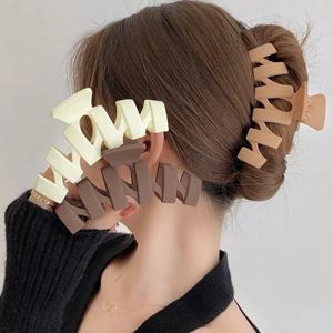 데일리 지그재그 대왕 헤어집게핀 1P