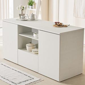 N5260 국내제작 양면수납 홈바 아일랜드조리대 1600 양방향 그릇정리대 식탁테이블