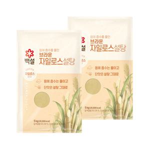 백설 브라운 자일로스 설탕 5kg*2개