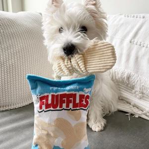 인기만점 간식타임 감자칩 장난감 (노즈워크/삑삑/바스락/터그) - 레귤러