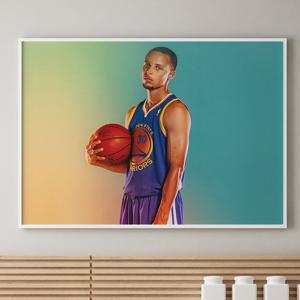 NBA 농구 포스터 25 스테판 커리