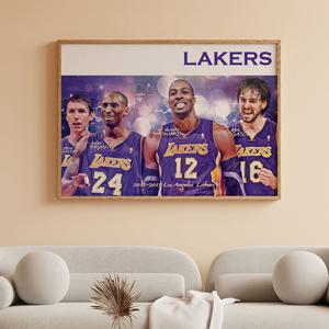 NBA 농구 포스터 35 LA 레이커스