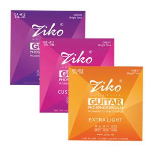 ZIKO 통기타줄(DP) 010-048 011-050 012-053 기타줄 어쿠스틱 스트링