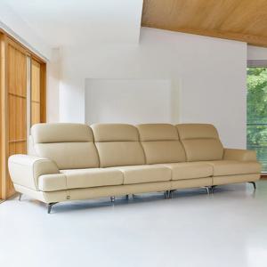 디오스 6인 전체 통가죽 소파