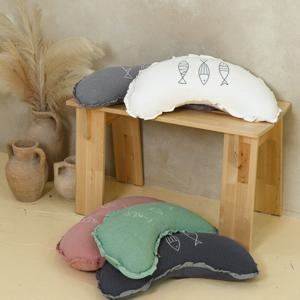 메밀 피쉬 반달베개 (메밀속포함)