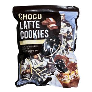 초코 라떼 쿠키 1kg(약200입) 1봉 인간사료 대용량