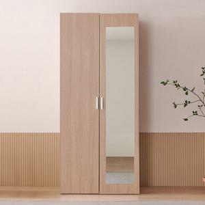하퍼 키큰옷장 장롱 긴 싱글 원룸 옷장 틈새 거울장 양복장 800 TF1012