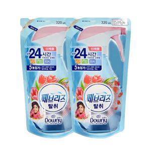 페브리즈 다우니향 리필 320ml x2 /섬유탈취제/냄새제거