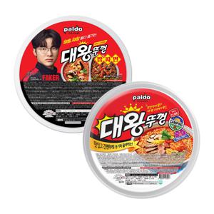 대왕뚜껑 짬짜면 446g x 1개 + 대왕뚜껑488g x 1개