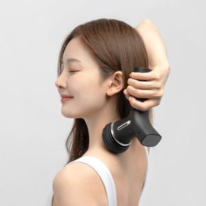 토네이도 마사지건 목어깨 안마기 진동 미니 마사지기 4개 헤드 포함