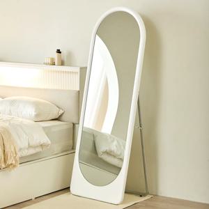 미로슈 아치형 스탠드 라운드 포토존 전신 거울 4size 3colors