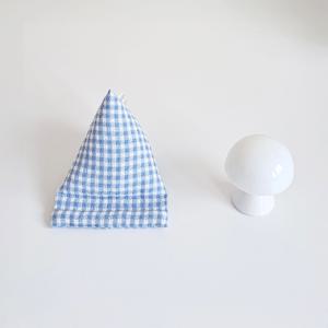 체크 니트 휴대폰 쿠션 핸드폰 거치대 (2colors)