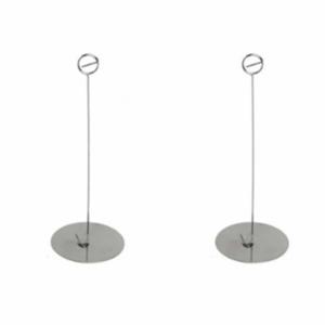 스텐 메모꽂이 중 2개 POP홀더 명함집게 POP꽃이