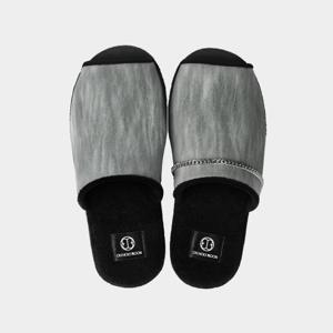 비건가죽슬리퍼 룸슈즈 사무실슬리퍼 GREY