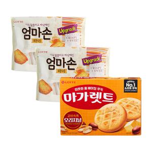엄마손파이 254gx2개 + 마가렛트 오리지날 352gx1개
