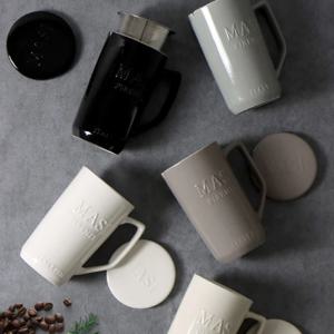 도자기 멀티 티머그 스텐 필터 머그잔 차망 머그컵 500ml 5color