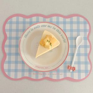 유리대용 매트 실리콘 식탁 테이블 깔개 소다