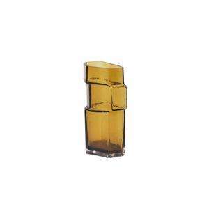 무로 화병 H23(MURO VASE H23)-RECYCLED AMBER