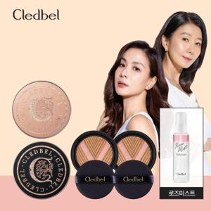 [단독/방송]끌레드벨 글로우 V밀착 쿠션 (본품 2 +리필 2개+미스트)