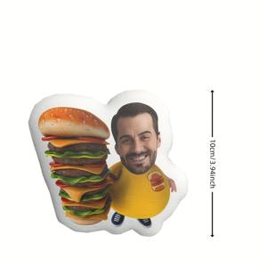 TEMU 기쁜 남자 & 고급 빵 플러시 베개 커버 - 세탁 가능, 기계 세탁 가능 폴리에스터, 생일, 파티, 졸업, 데이, 할로윈, 아버지의 날, 어머니의 날, 추수 감사절, 크리스마스에 이상적 | 어른 및 성인용 재미있는 선물, 축제용 홈 데코