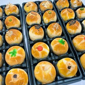 TEMU 대한민국발송 ! 20년 전통 수제 만쥬 수제 화과자 10구 30구 선물세트 (황금보자기무료) 화과자 선물세트 만쥬 선물세트