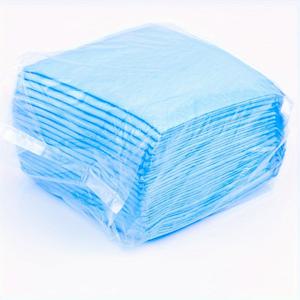 TEMU 20pcs 일회용 개 오줌 패드, 두꺼운 고 흡수성 개 변기 훈련 기저귀 패드, 냄새 제거 개 화장실 패드 애완 동물 청소 용품