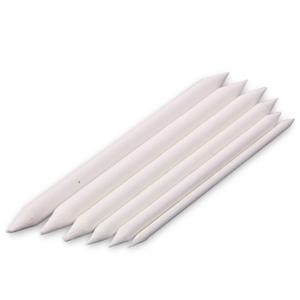 TEMU [6pcs 아트 블렌딩 스텝] 6pcs 에르고노믹 카드보드 블렌딩 스텝, 중간 포인트, 종이 아트 스무딩 도구, 연필 및 스케치 드로잉, 고광택 페인트 블렌더 펜슬