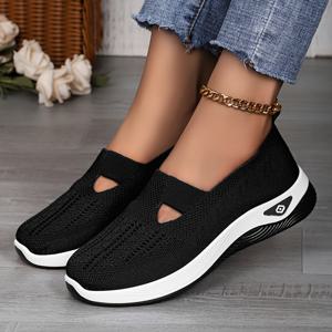 TEMU 새로운 메쉬 홀로우 슈즈, 미끄럼 방지, 내마모성, 편안한 캐주얼 슈즈, 패션, 플랫 헤일, 소프트 솔, 4계절에 적합, 가죽 상단, 밑창 및 인솔, 단색, 가벼움, 캐주얼 슈즈|통기성 있는 메쉬 디자인|소프트 솔 슈즈