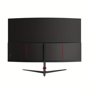 TEMU SOOANN 27인치 곡선형 게이밍 모니터, 1800R, 180Hz 리프레시 레이트, 1ms MPRT, FHD 1080P 디스플레이, AdaptiveSync, PS5 및 Xbox 호환, 눈 보호 기능, DisplayPort 및 HDTV 지원, 기울기 조절 가능, 블랙, (DisplayPort 케이블 포함)|게임|모니터받침대