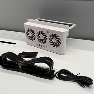 TEMU 태양 에너지, USB, 배터리로 작동하는 3-in-1 자동차 배기 팬. 3개의 공기 흡입 포트를 갖추고 있습니다. 이 자동차 창문 배기 팬은 오염과 연기를 제거하며, 휴대용 및 안전한 자동차 환기 쿨러로 사용됩니다. 배터리는 포함되어 있지 않으며 태양광 작동을 위해 필요합니다.|차량용선풍기