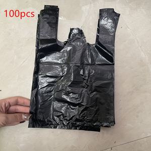 TEMU 100pcs 애완 동물 똥 가방 내구성 애완 동물 쓰레기 봉투 핸들 디자인 애완 동물 청소 용품과 쓰레기통 가방
