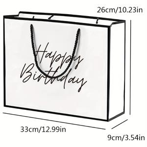 TEMU 1pc 우아한 블랙 앤 화이트 