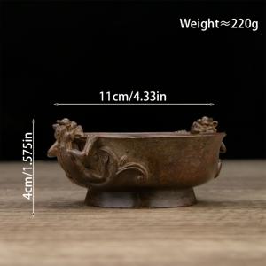 TEMU 1개 빈티지 앤티크 조각상 장식품, 거실 침실 장식용, 리모컨 키 보관 트레이 장식, 디스플레이 스탠드 수집품 공예품, 크리스마스, 할로윈 장식, 가을 홈 데코 수집품 피규어