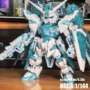 TEMU HG 1/144 16cm/6.3인치 아이스 블루 프리저 (모바일 메카) - 고급 기술, 정교한 관절 및 고품질 프린트가 있는 디테일 컬렉터블 액션 피규어 | 전시 및 홈 데코에 완벽한 모바일 메카 모델, 섬세한 제작 기술