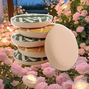 TEMU 2/6/10pcs 슈퍼 소프트 벨벳 메이크업 스펀지 에어 쿠션 세트 - 라텍스 없음, 건조 및 습식, 베이스로 적합, 모든 라이트 베이지 유형에 적합, 액체, 크림 및 파우더 블렌드에 이상적