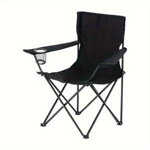 TEMU 1/2pcs 휴대용 캠핑 의자, 패딩 시트 및 백러스트가 있는 접이식 의자, 휴대용 가방 포함, 해변, 잔디, 야외 스포츠에 적합