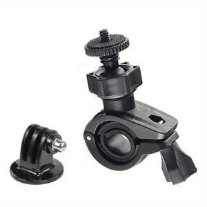 TEMU 360 학위 회전 자전거 브래킷 자전거 핸들 바 마운트 스탠드 GoPro Hero 11 10 6 5 SJCAM 삼각대 어댑터 카메라 액세서리