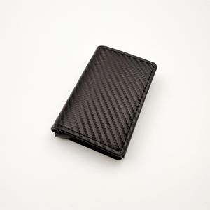 TEMU 남성용 에어태그 지갑, 지퍼 코인 파우치, 자동 팝업 메탈 카드 홀더, RFID 차단 방지 디자인, 심플 비즈니스 플라스틱 스타일 [사계절 사용 가능]|명함지갑