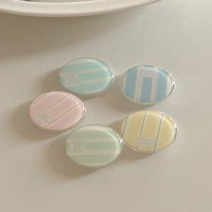 [메이드모먼] cotton stripe 디자인 [에폭시톡]