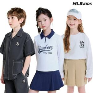 [롯데백화점] MLB키즈 브랜드릴레이 BEST 아이템! (25S/S 래쉬가드/반팔/상하)